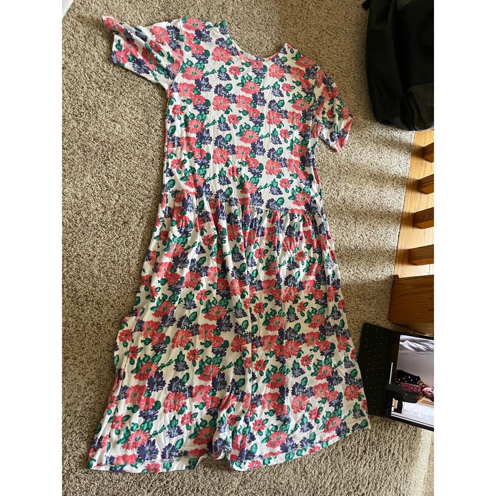 Vintage womens large floral dress by Headliners